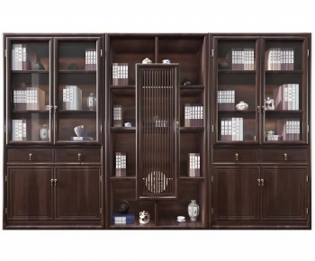 Chinese Style Bookcase-ID:524986981