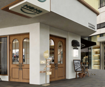 Modern Facade Element-ID:304583076