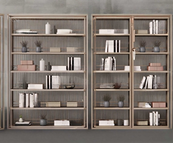 New Chinese Style Chinese Style Bookcase-ID:296844966