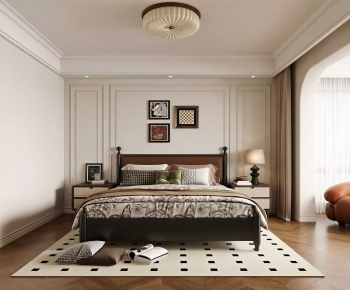French Style Bedroom-ID:728378062