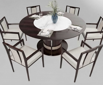 Modern Dining Table And Chairs-ID:136406905