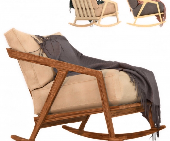 Nordic Style Rocking Chair-ID:711910756