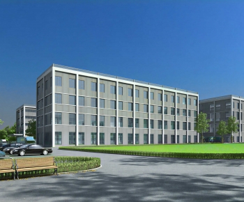 Modern Appearance Of Commercial Building-ID:248651038