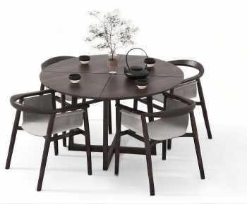 Modern Dining Table And Chairs-ID:460088017