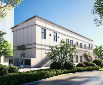 Modern Building Appearance-ID:812277084