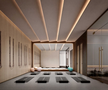 Modern Yoga Room-ID:768166078