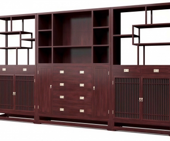 New Chinese Style Bookcase-ID:718075042