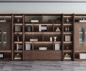 New Chinese Style Bookcase-ID:522484065