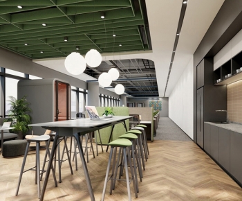 Modern Office Tea Room-ID:398142106