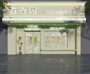 Modern Facade Element-ID:801898004