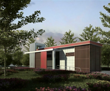 Modern Public Building-ID:151016005