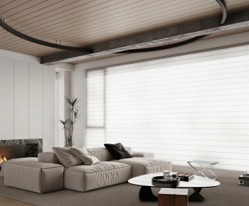 Modern A Living Room-ID:708803898