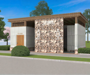 Modern Building Appearance-ID:458848955