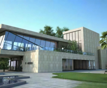 Modern Building Appearance-ID:723014123