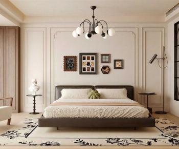 French Style Bedroom-ID:674024116