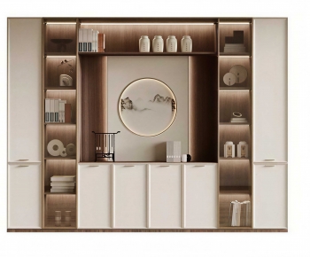 New Chinese Style Bookcase-ID:479370129