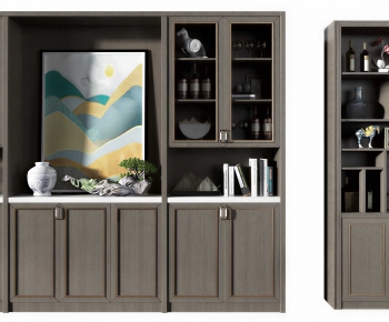 Modern Decorative Cabinet-ID:819348109