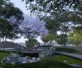 Modern Garden Landscape-ID:261759884