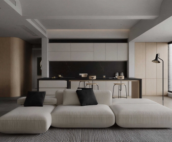 Modern A Living Room-ID:734641089