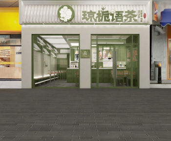 Modern Facade Element-ID:800548085