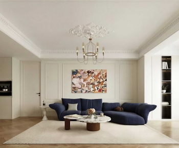 Modern A Living Room-ID:807575948