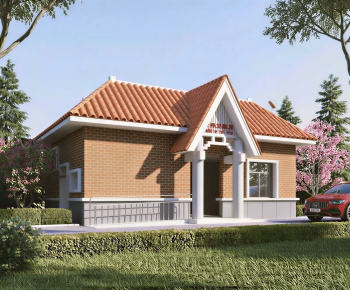 Modern Building Appearance-ID:221734056