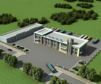 Modern Architectural Bird's-eye View Planning-ID:138366947