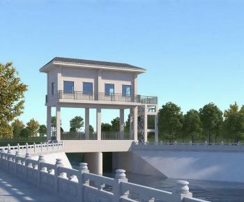 Modern Building Appearance-ID:461971043