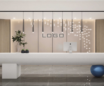 Modern Reception Desk-ID:870999104