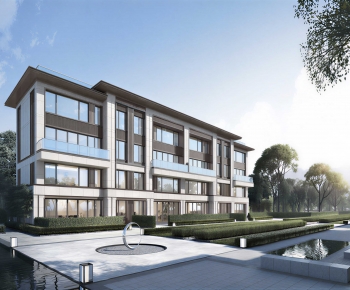 Modern Residential Building-ID:461134911