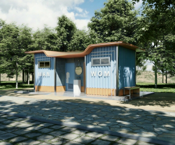 Modern Building Appearance-ID:888361936