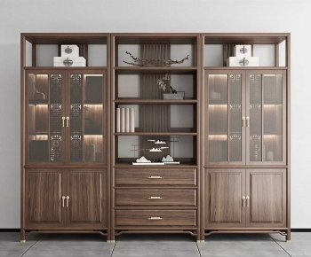 New Chinese Style Bookcase-ID:301911126