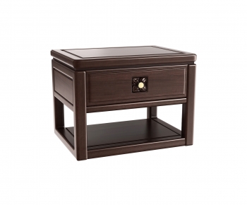 New Chinese Style Bedside Cupboard-ID:510144955