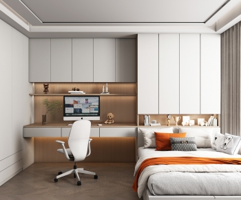 Modern Bedroom-ID:666270977