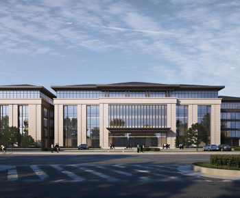Modern Appearance Of Commercial Building-ID:841701029