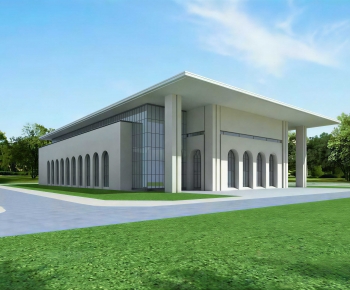 Modern Building Appearance-ID:519541984