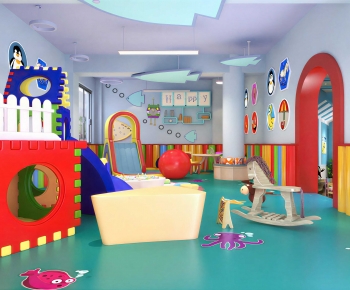 Modern Children's Kindergarten-ID:110693938