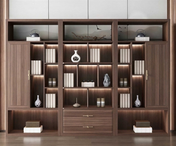 New Chinese Style Bookcase-ID:550129893
