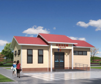 Modern Building Appearance-ID:530792004