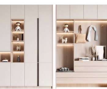 Modern Shoe Cabinet-ID:343672992