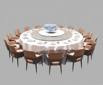 Modern Dining Table And Chairs-ID:975225937