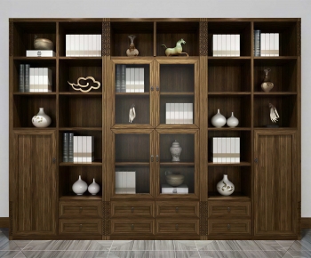 New Chinese Style Bookcase-ID:897684104