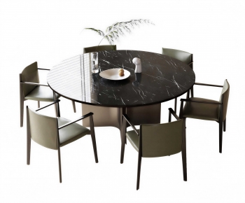 Modern New Chinese Style Dining Table And Chairs-ID:944041977