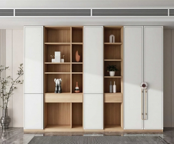 New Chinese Style Decorative Cabinet-ID:907709624