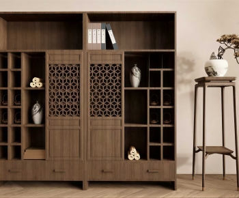 New Chinese Style Bookcase-ID:684659969