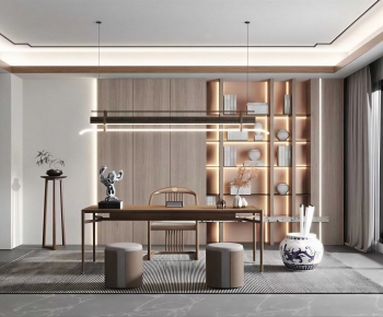 New Chinese Style Tea House-ID:882795105