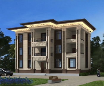 New Chinese Style Detached Villa-ID:883698948