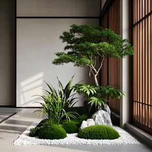 Japanese StylePlant Leaves