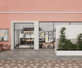 Modern Facade Element-ID:907988072