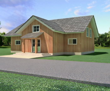 Modern Building Appearance-ID:307848937
